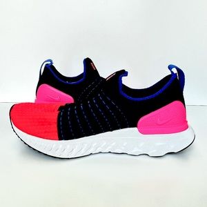 Nike React Phantom Run Flyknit 2 Women's Shoes Black Red Blue Pink Size 6.5